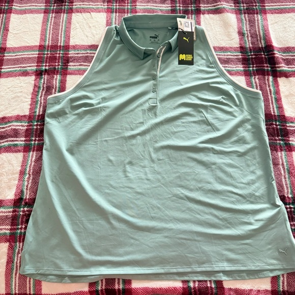 NWT PUMA TOP MOISTURE WICKING AND FAST DRYING STRECH COMFORT SIZE XXL - Picture 7 of 9